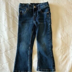 Toddler boys silver jeans